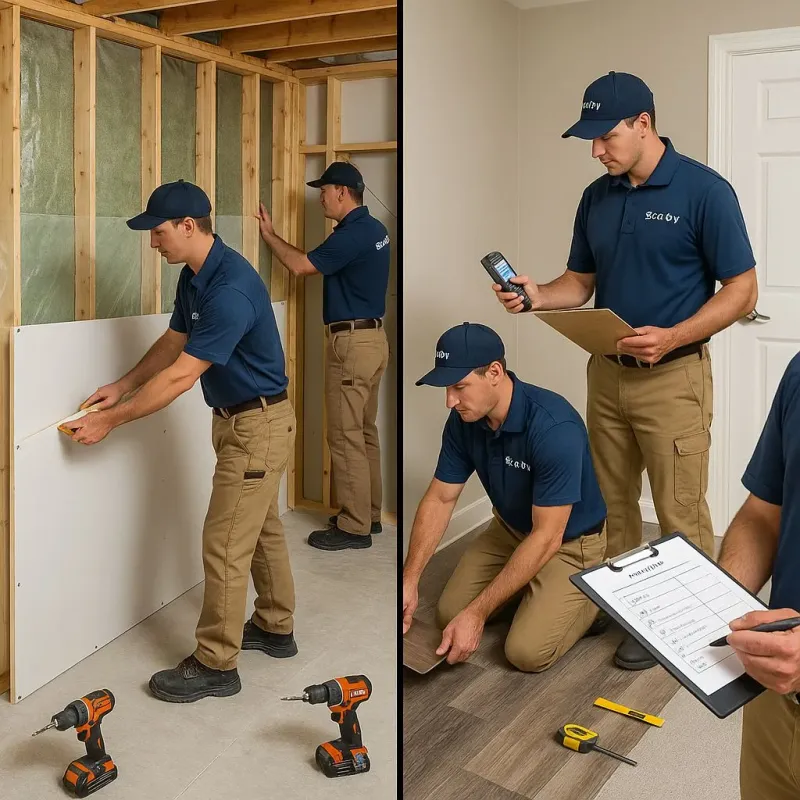 Repairs and Reconstruction process in Port Barrington, IL