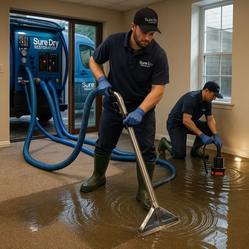 Water Extraction and Removal process in Port Barrington, IL